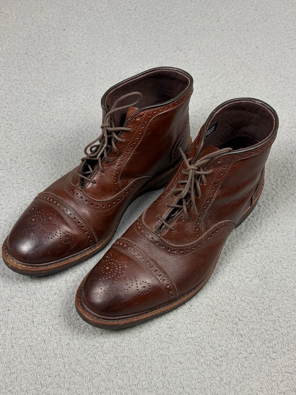 Allen Edmonds Hamilton Dress Boots Mens 10 Ee Brown Leather Goodyear Welt Usa